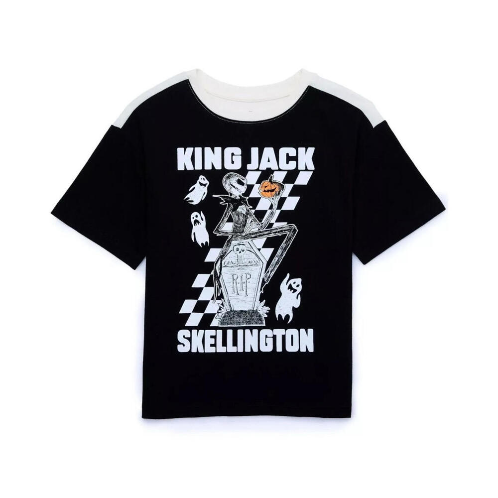 Disney Nightmare Before Christmas Boys King‎ Jack Tee Size 18